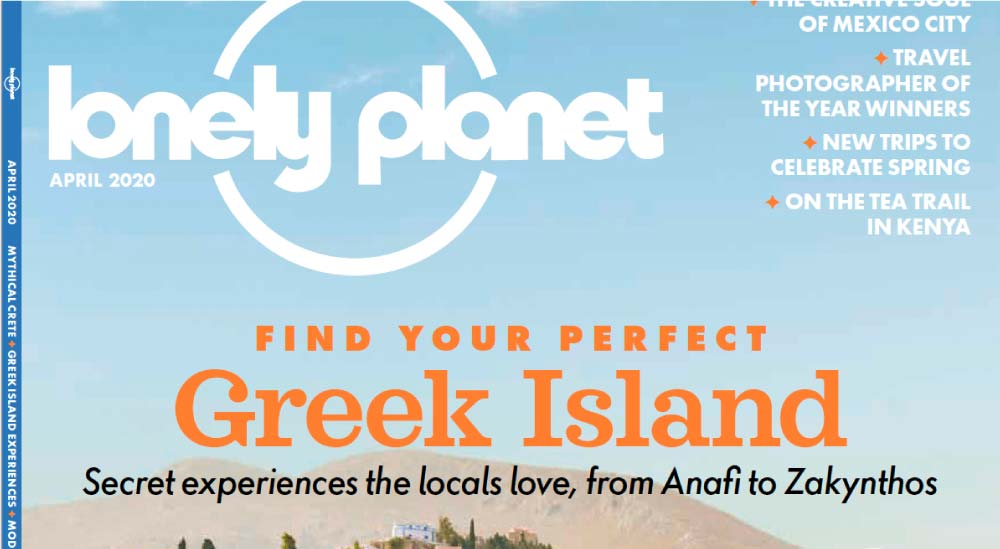 Lonely Planet Cover – April 2020